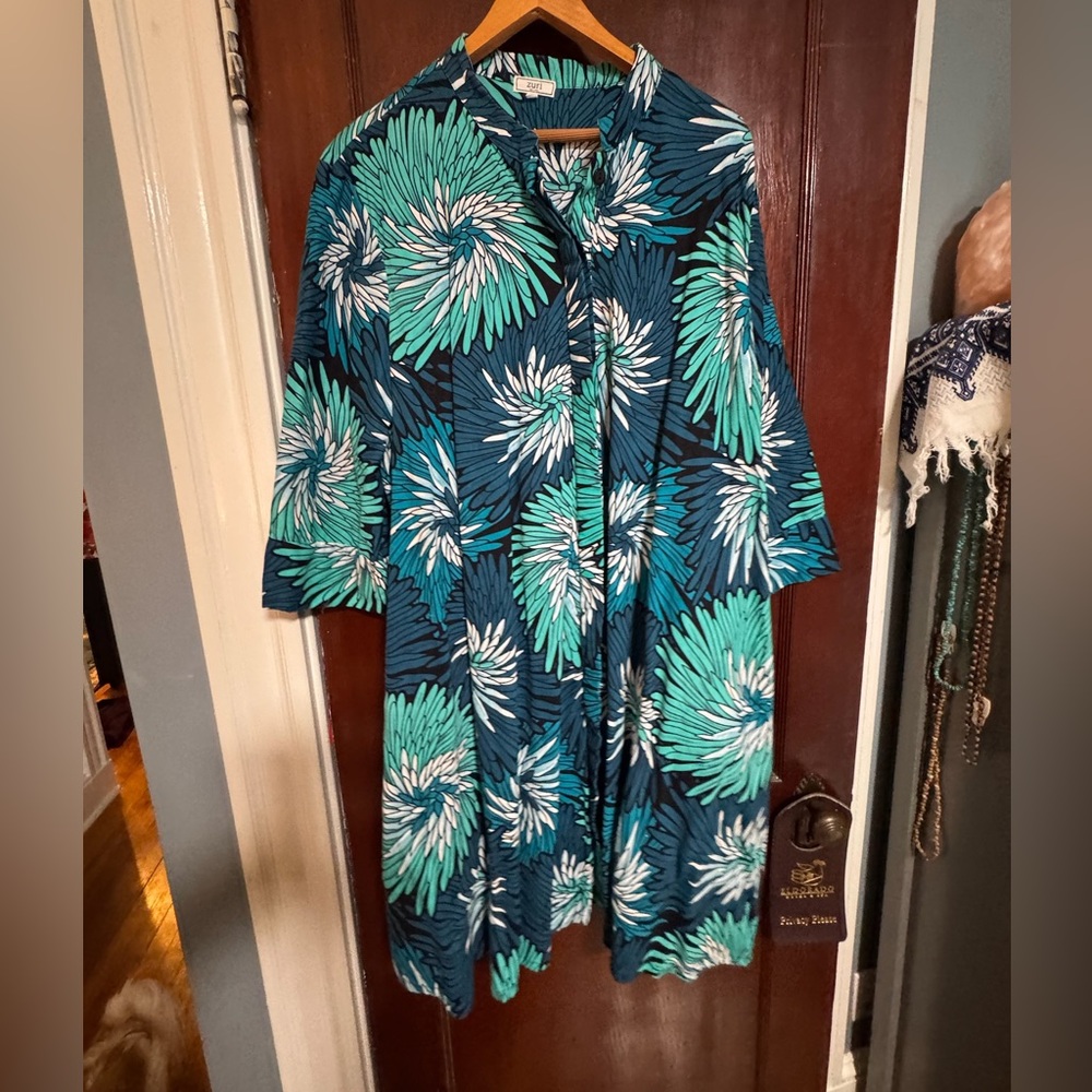 Zuri Hello Dahlia Dress 1X - Picture 7 of 8